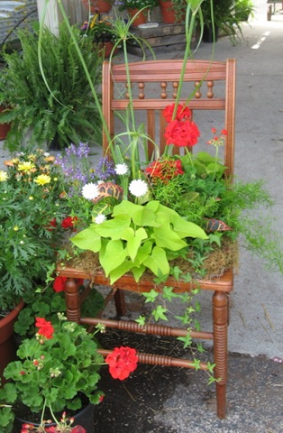 chair Planters
