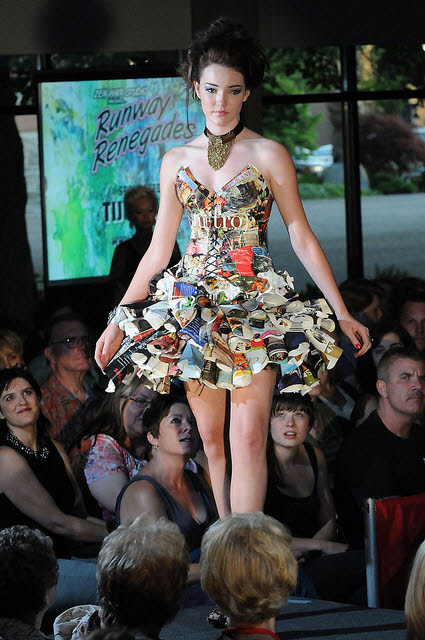 Eco Designer Rachel Mace's Totally Trashed Fashion