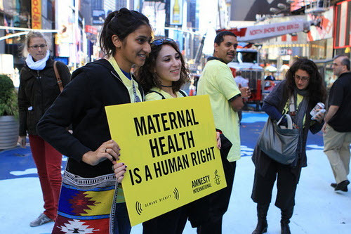 maternal health activists