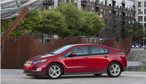 red chevy volt