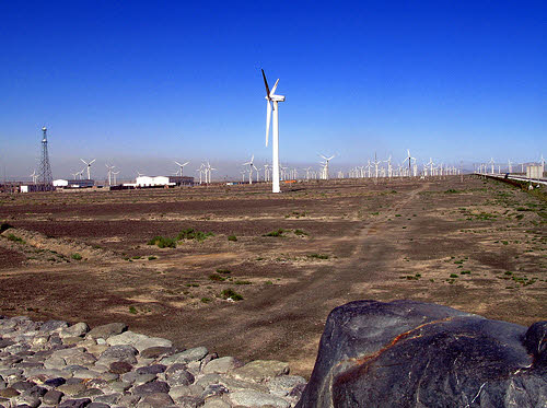 wind farm in china