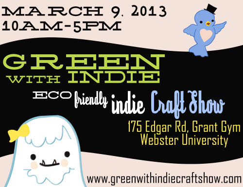 green with indie craft show