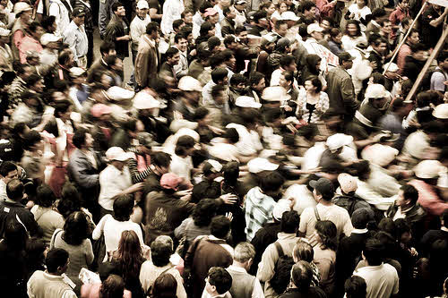 crowd of people