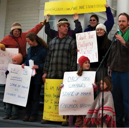 maine local farmers turned activists