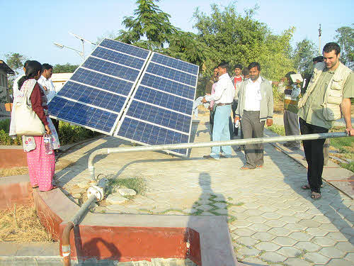 solar powered water pump
