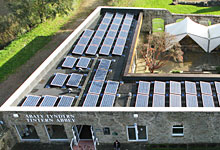 solar panels on tintern abbey
