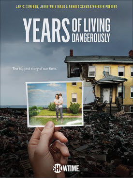 years of living dangerously poster
