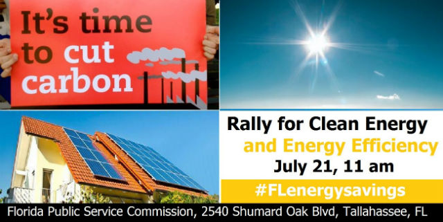 solar power in florida rally announcement