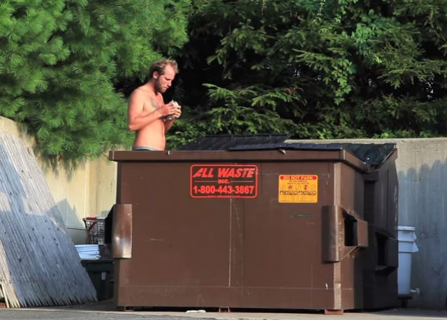 rob greenfield dumpster diving across america