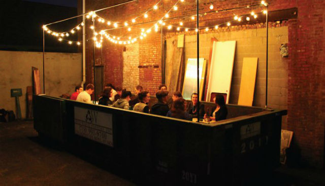 waste food repurposed as gourmet fare at the salvaged supperclub