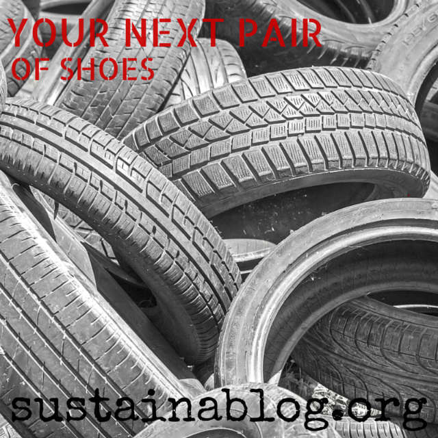 recycling tires into shoes