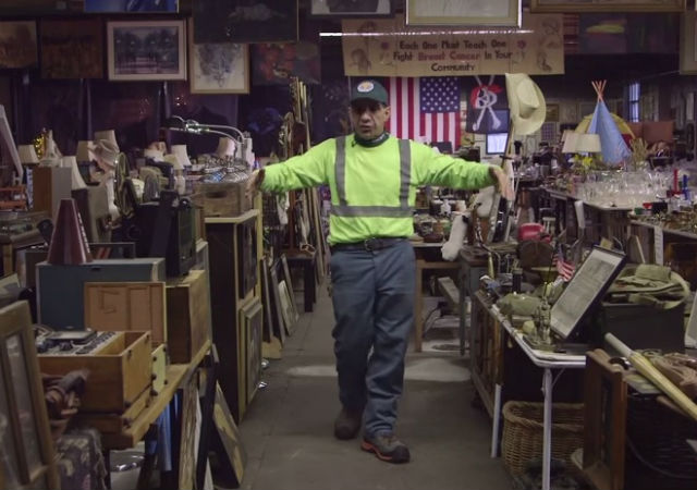nelson molina and his new york dumpster finds museum