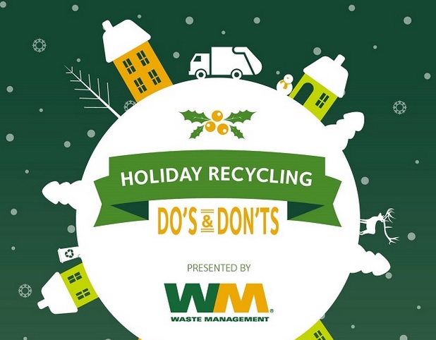 what can you recycle during the holidays