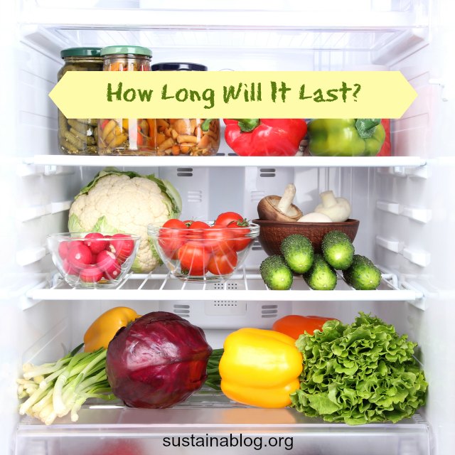 fresh food in refrigerator