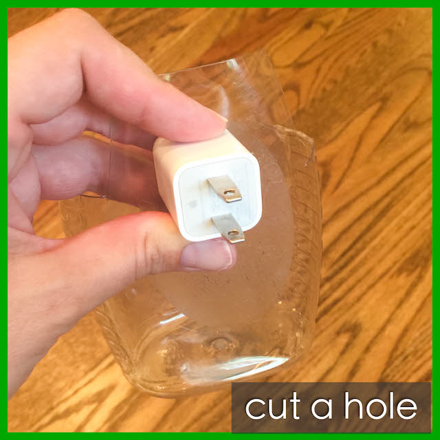 cut a hole