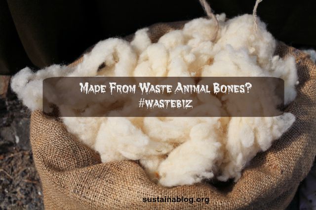 artificial wool made from slaughterhouse waste
