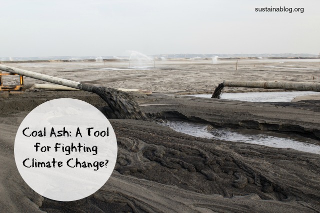 using industrial waste like coal ash to fight climate change