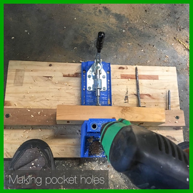 making pocket holes